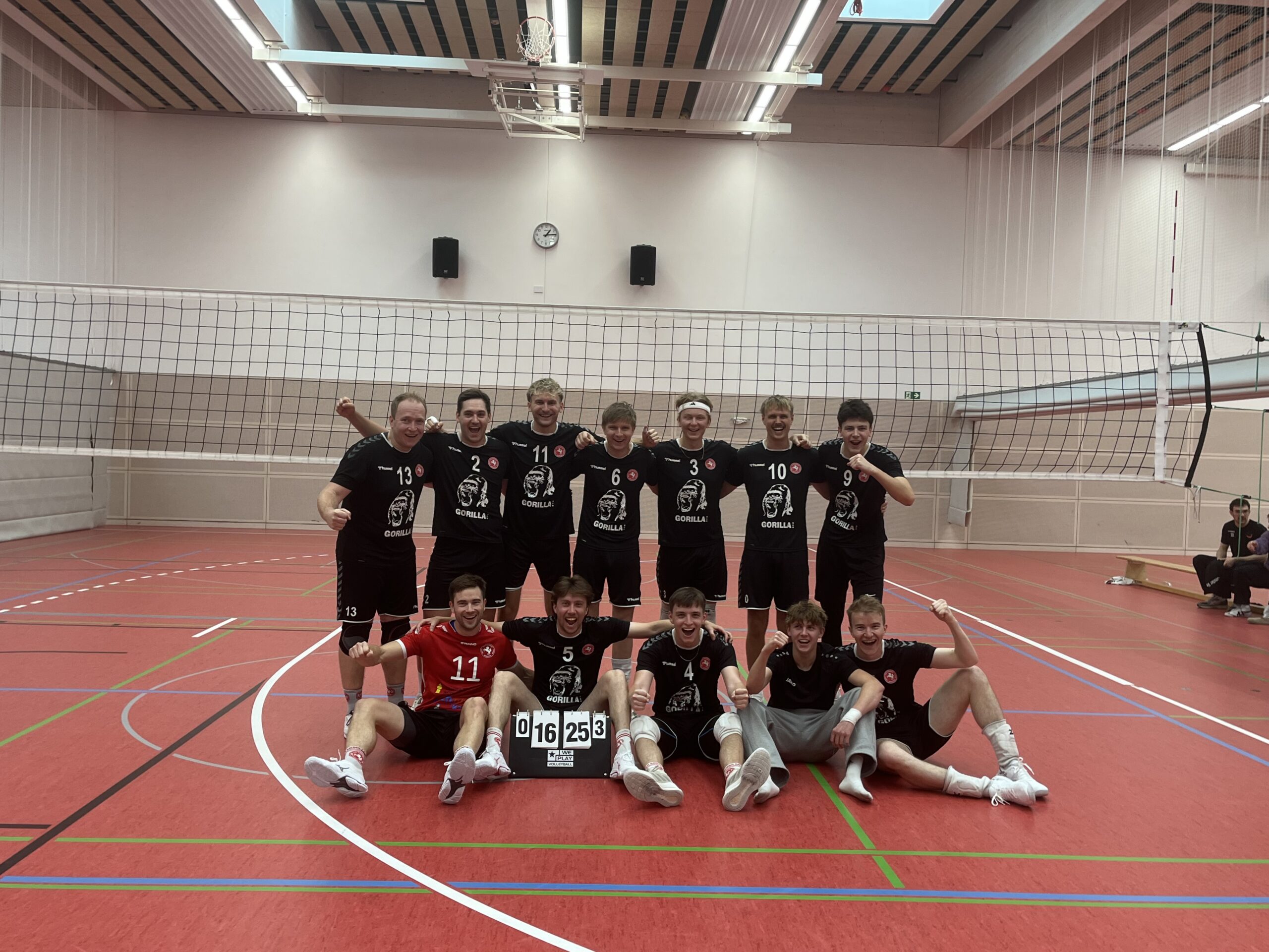 Drittes Spiel, dritter Sieg!